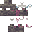 Minecraft skin texture, 64x64 pixels