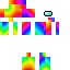 Minecraft skin texture, 64x64 pixels