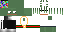 Minecraft skin texture, 64x32 legacy pixels