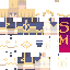 Minecraft skin texture, 64x64 pixels