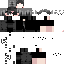 Minecraft skin texture, 64x64 pixels