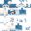 Minecraft skin texture, 64x64 pixels