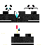 Minecraft skin texture, 64x64 pixels