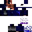 Minecraft skin texture, 64x64 pixels