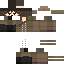 Minecraft skin texture, 64x64 pixels
