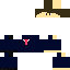 Minecraft skin texture, 64x64 pixels