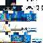 Minecraft skin texture, 64x64 pixels