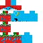 Minecraft skin texture, 64x64 pixels