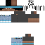 Minecraft skin texture, 64x64 pixels
