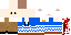 Minecraft skin texture, 64x32 legacy pixels