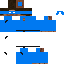 Minecraft skin texture, 64x64 pixels