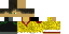 Minecraft skin texture, 64x32 legacy pixels