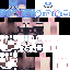 Minecraft skin texture, 64x64 pixels