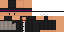 Minecraft skin texture, 64x32 legacy pixels