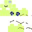 Minecraft skin texture, 64x64 pixels