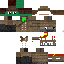 Minecraft skin texture, 64x64 pixels