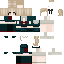 Minecraft skin texture, 64x64 pixels