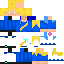 Minecraft skin texture, 64x64 pixels