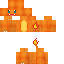 Minecraft skin texture, 64x64 pixels