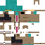 Minecraft skin texture, 64x64 pixels