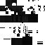 Black Minecraft skin texture, 64x64 pixels