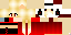 Minecraft skin texture, 64x32 legacy pixels