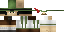Minecraft skin texture, 64x32 legacy pixels
