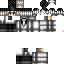 Minecraft skin texture, 64x64 pixels