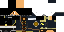 Minecraft skin texture, 64x32 legacy pixels