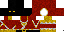 Minecraft skin texture, 64x32 legacy pixels