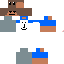 Minecraft skin texture, 64x64 pixels