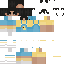 Minecraft skin texture, 64x64 pixels