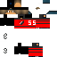 Minecraft skin texture, 64x64 pixels
