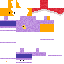 Minecraft skin texture, 64x64 pixels