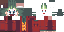 Minecraft skin texture, 64x32 legacy pixels