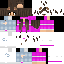 Minecraft skin texture, 64x64 pixels