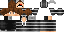 Minecraft skin texture, 64x32 legacy pixels