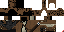 Minecraft skin texture, 64x32 legacy pixels