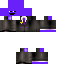 Minecraft skin texture, 64x64 pixels