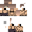 Minecraft skin texture, 64x64 pixels