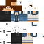 Minecraft skin texture, 64x64 pixels