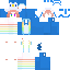 Minecraft skin texture, 64x64 pixels