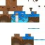 Minecraft skin texture, 64x64 pixels