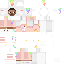 Minecraft skin texture, 64x64 pixels