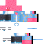 Minecraft skin texture, 64x64 pixels