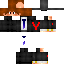 Minecraft skin texture, 64x64 pixels