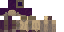 Minecraft skin texture, 64x32 legacy pixels