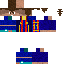 Minecraft skin texture, 64x64 pixels