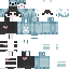 Minecraft skin texture, 64x64 pixels