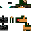 Minecraft skin texture, 64x64 pixels